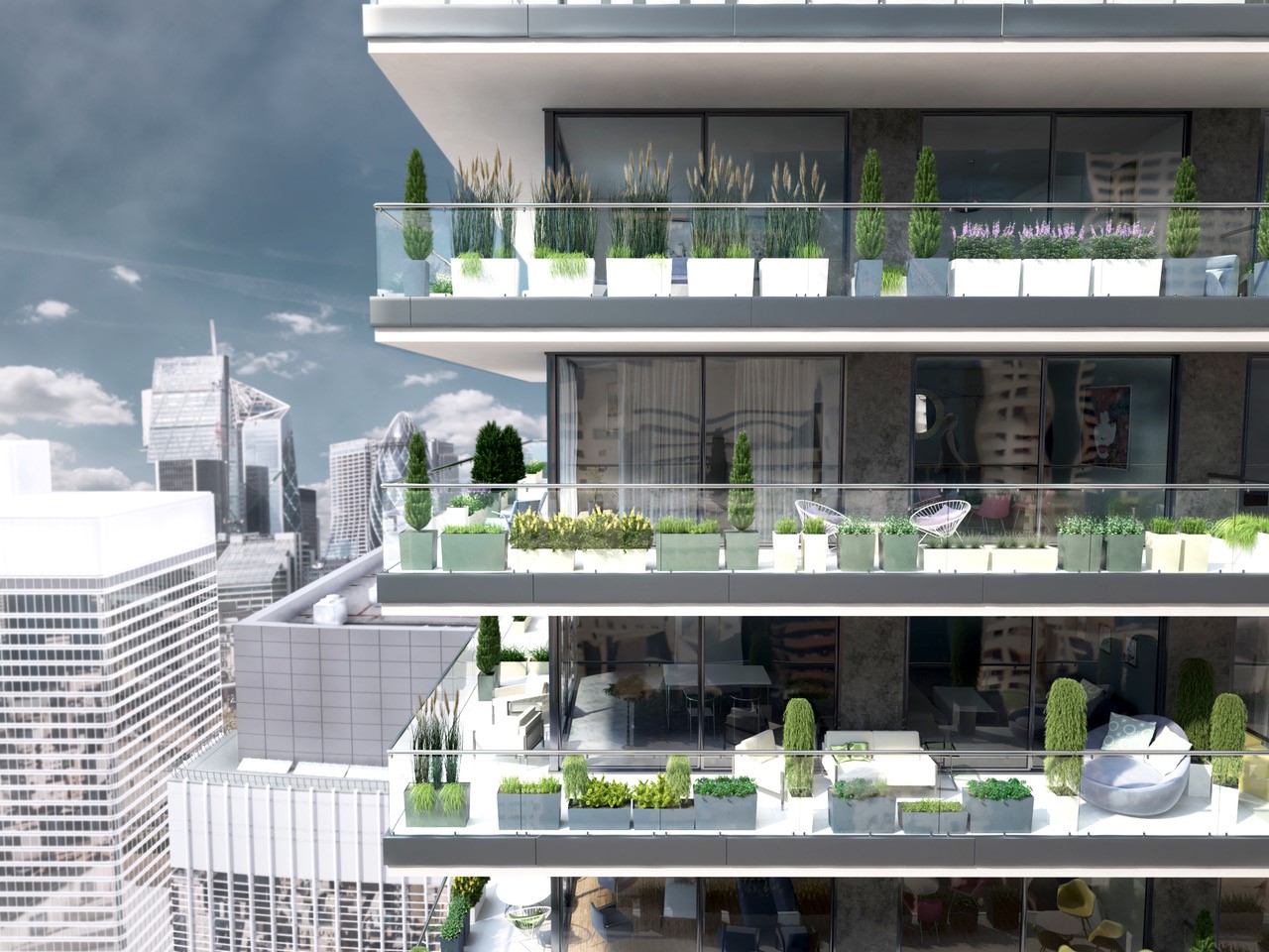 Supporting image for Designing High-Rise Gardens