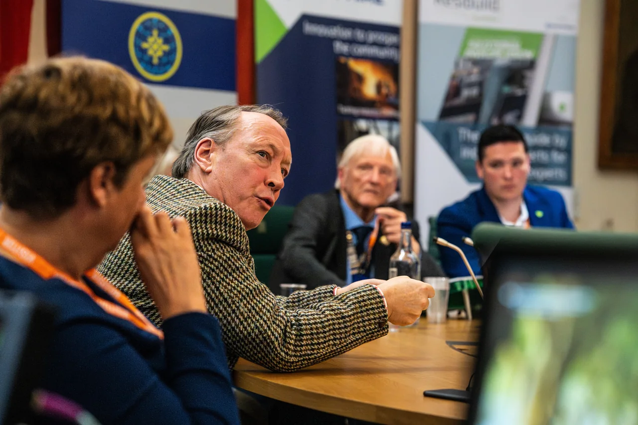 Industry participants taking part in a wider parliamentary discussion